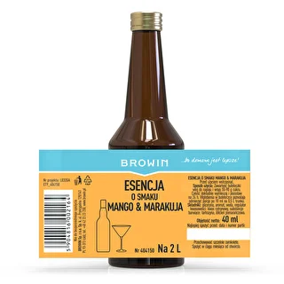 Esencja o smaku mango & marakuja na 2 L - 40ml – zdjęcie 5