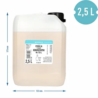 Esencja o smaku kokosowym, 2,5L, na 125L gotowego trunku – zdjęcie 3