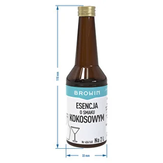 Esencja o smaku kokosowym na 2 L - 40 ml – zdjęcie 7