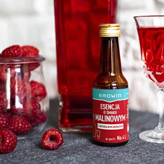 Esencja o smaku malinowym z naturalnym aromatem na 4 L - 40 ml – zdjęcie 9