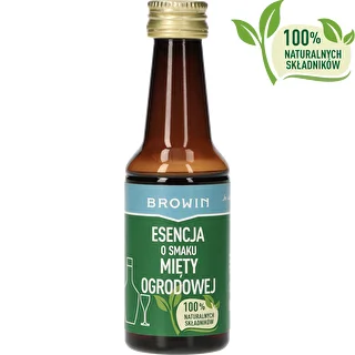 Esencja o smaku mięty ogrodowej, na 4 L, 40 ml