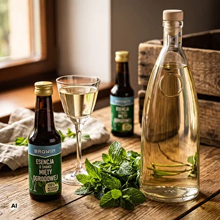 Esencja o smaku mięty ogrodowej, na 4 L, 40 ml – zdjęcie 7