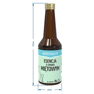 Esencja o smaku miętowym na 2 L - 40ml – zdjęcie 5