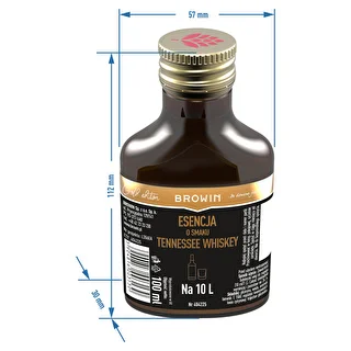 Esencja o smaku Tennessee whiskey na 10 L - 100 ml – zdjęcie 6