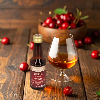 Esencja o smaku Wiśnia z brandy, 40 ml - na 4 L – zdjęcie 7
