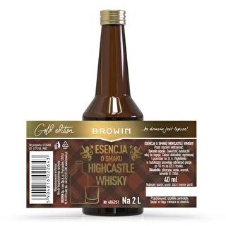 Esencja o smaku Highcastle Whisky na 2 L - 40ml – zdjęcie 4