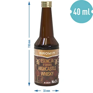 Esencja o smaku Highcastle Whisky na 2 L - 40ml – zdjęcie 7
