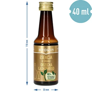 Esencja o smaku Orzecha Laskowego na 4 L - 40 ml – zdjęcie 8
