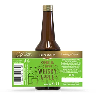 Esencja o smaku Whisky Apple - 40 ml, na 4L – zdjęcie 4