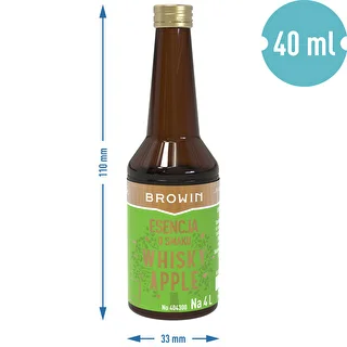 Esencja o smaku Whisky Apple - 40 ml, na 4L – zdjęcie 7