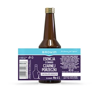 Esencja o smaku czarnej porzeczki z naturalnym aromatem na 4 L - 40 ml – zdjęcie 6
