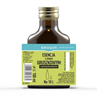 Esencja o smaku gruszkowym - likier gruszkowy, zaprawka 100 ml – zdjęcie 4