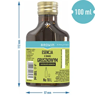 Esencja o smaku gruszkowym - likier gruszkowy, zaprawka 100 ml – zdjęcie 5