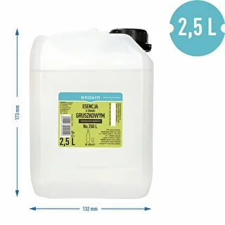 Esencja o smaku gruszkowym, z naturalnym aromatem, 2,5L – zdjęcie 3