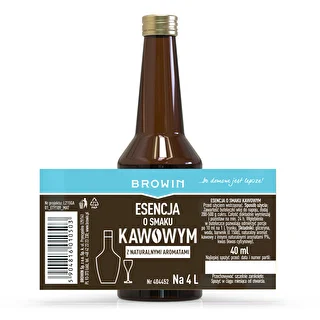 Esencja o smaku kawowym z naturalnymi aromatami na 4 L - 40 ml – zdjęcie 4