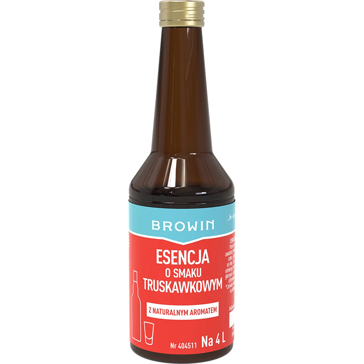 Esencja o smaku truskawkowym, 40 ml