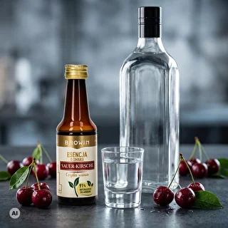 Esencja Sauer-Kirsche - Czysta Wiśnia, 40 ml, na 4L – zdjęcie 9