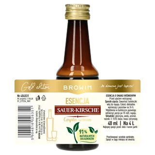 Esencja Sauer-Kirsche - Czysta Wiśnia, 40 ml, na 4L – zdjęcie 5