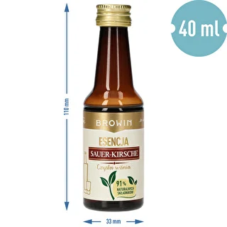 Esencja Sauer-Kirsche - Czysta Wiśnia, 40 ml, na 4L – zdjęcie 7