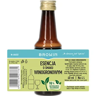 Esencja o smaku winogronowym, , 40 ml – zdjęcie 4