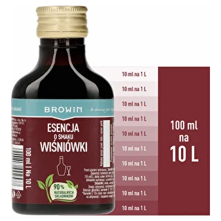 Esencja o smaku wiśniówki na 10 L - 100 ml – zdjęcie 3