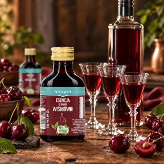 Esencja o smaku wiśniówki na 10 L - 100 ml – zdjęcie 6