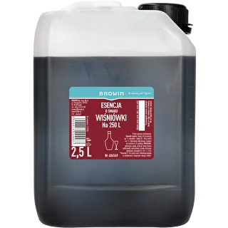 Esencja o smaku wiśniówki, 2.5 L na 250 L gotowego trunku – zdjęcie 1