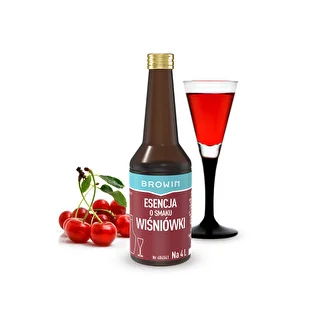 Esencja o smaku Wiśniówki na 4 L - 40 ml – zdjęcie 3