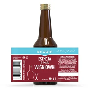Esencja o smaku Wiśniówki na 4 L - 40 ml – zdjęcie 7