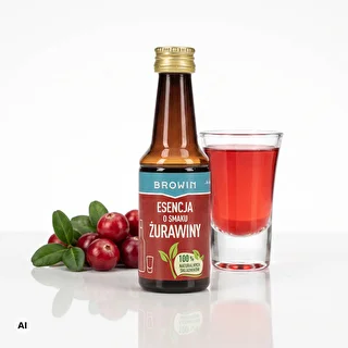 Esencja o smaku żurawiny na 4 L - 40 ml – zdjęcie 4