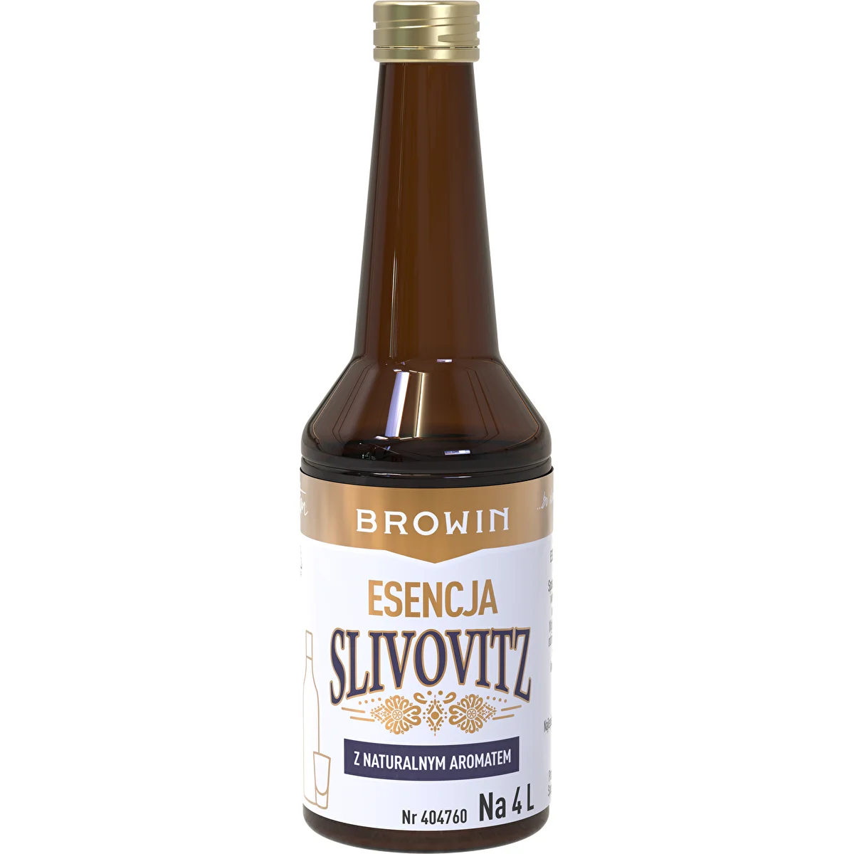 Esencja o smaku śliwowicy, na 4 L, 40 ml