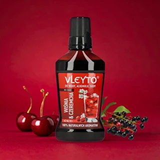 VLEYTO Wiśnia & Czeremcha – esencja smakowa z naturalnymi aromatami, 250 ml – zdjęcie 4