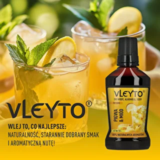 VLEYTO Pigwa & Miód – esencja smakowa z naturalnymi aromatami, 250 ml – zdjęcie 6