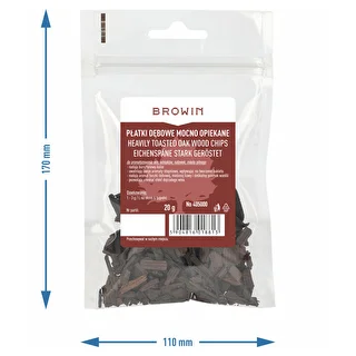 Płatki dębowe mocno opiekane, 20 g – zdjęcie 7