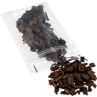 Płatki dębowe mocno opiekane do aromatyzacji alkoholi (whisky, bourbon, brandy, koniak, piwo), 50 g – zdjęcie 3