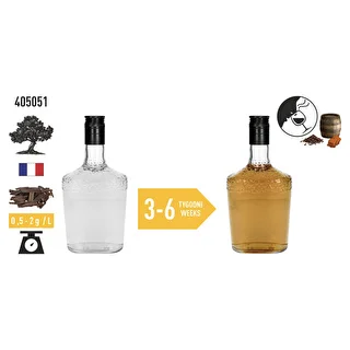Płatki dębowe mocno opiekane do aromatyzacji alkoholi (whisky, bourbon, brandy, koniak, piwo), 50 g – zdjęcie 6