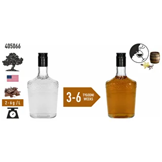 Płatki dębowe amerykańskie, mocno opiekane, z beczek po bourbonie, 50 g – zdjęcie 6