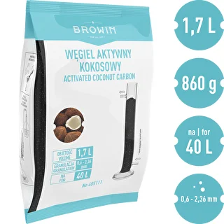 Węgiel aktywny kokosowy 0,86 kg – zdjęcie 2
