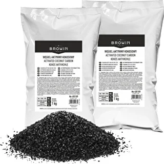 Węgiel aktywny kokosowy 1 kg x 2 - zestaw