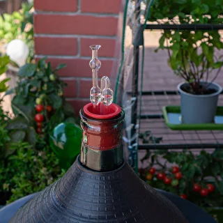 Rurka fermentacyjna szklana pakowana po 2szt. – zdjęcie 5