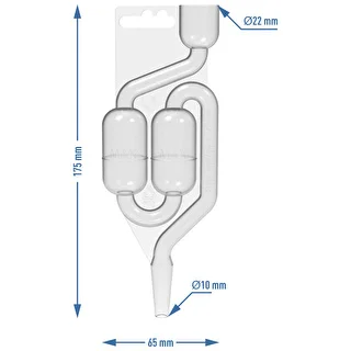Rurka fermentacyjna plastikowa MAXI-v2 – zdjęcie 4