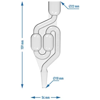 Rurka fermentacyjna z tworzywa MINI-v2 – zdjęcie 5