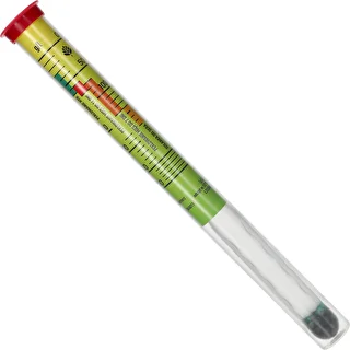 Solomierz nietłukący z probówką, zakres pomiaru: 0-300 g soli/L – zdjęcie 3