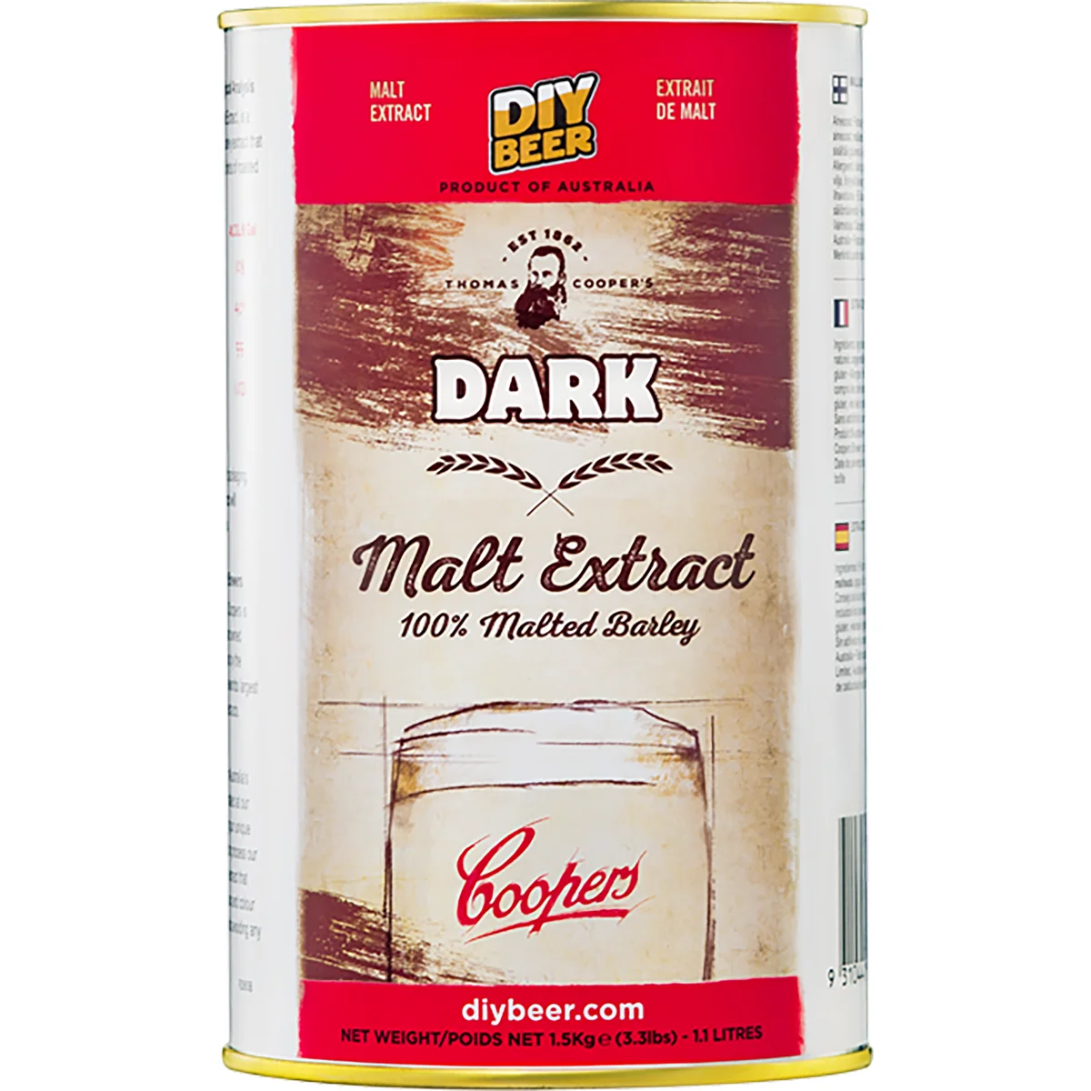 Ciemny ekstrakt słodowy Coopers Dark