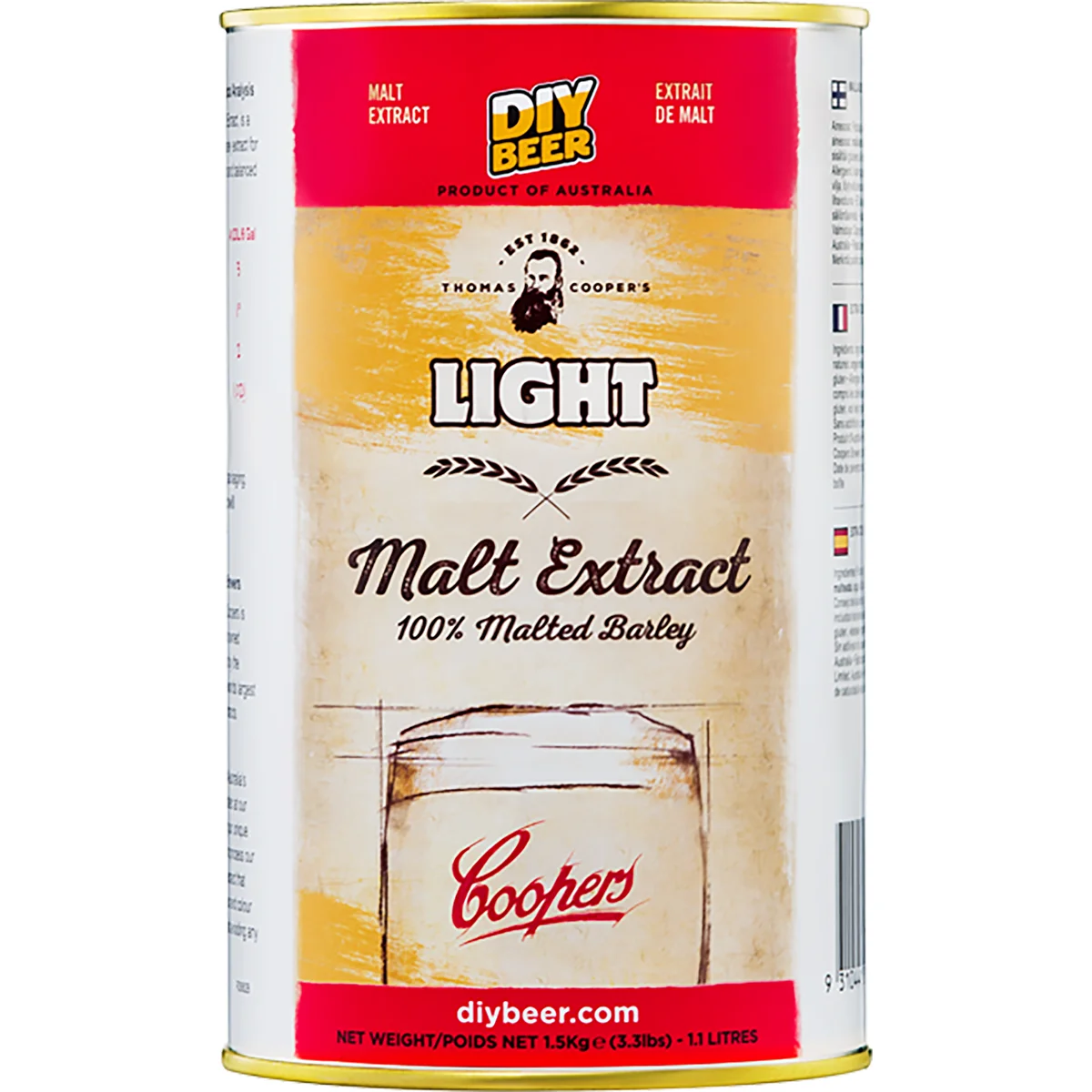 Jasny ekstrakt słodowy Coopers Light