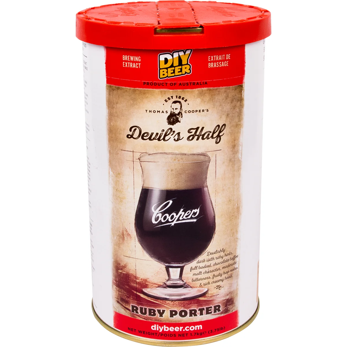 Brewkit Coopers Devil's Half Ruby Porter