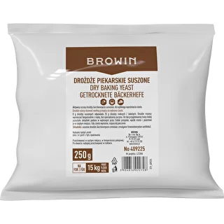 Suszone drożdże piekarskie, 250g – zdjęcie 2