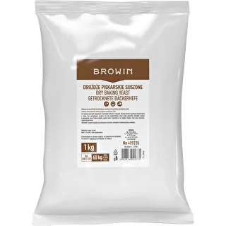 Suszone drożdże piekarskie, 1 kg – zdjęcie 2