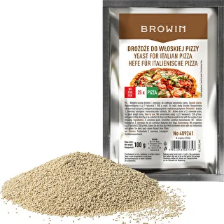 Suszone drożdże do pizzy włoskiej - 100 g – zdjęcie 2