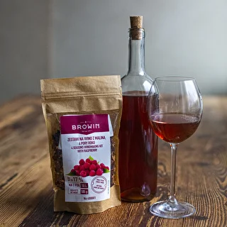 Zestaw na wino 4 PORY ROKU - Malina – zdjęcie 4
